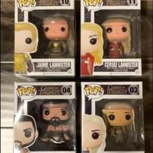 Game of Thrones funko pop vinyl figurines